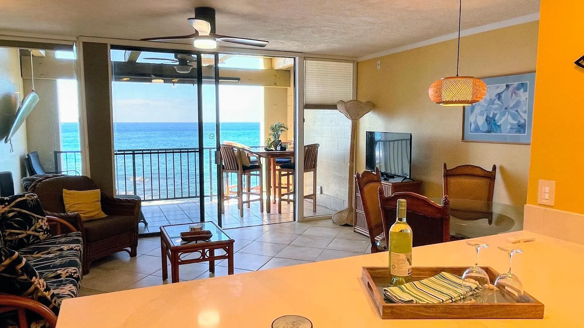 Stunning Ocean & Beach Views, Unforgettable Sunsets,Ac Καϊλούα-Κόνα